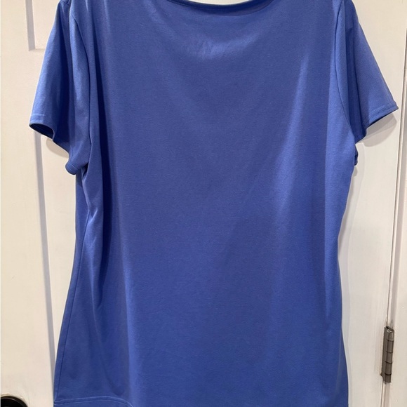 Eddie Bauer Tops - NWT Eddie Bauer Womens Size M Blue Travex Short Sleeve Top Shirt Activewear Tee
